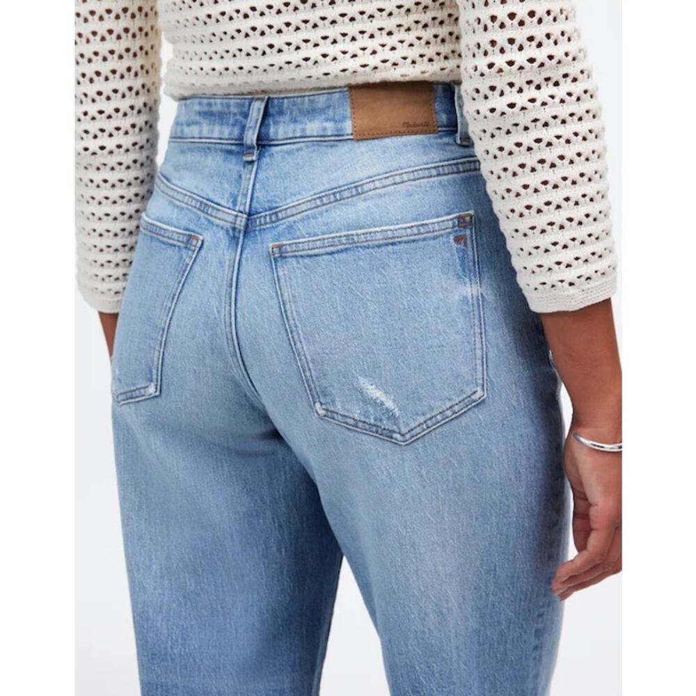 NWOT Madewell The Curvy Perfect Vintage Wide-Leg Crop Jean Hallstead Wash 33 - Picture 4 of 10